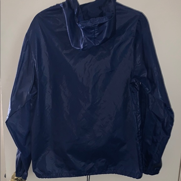 Gently Loved Lacoste Unisex Blue Windbreaker Jacket - Picture 7 of 10